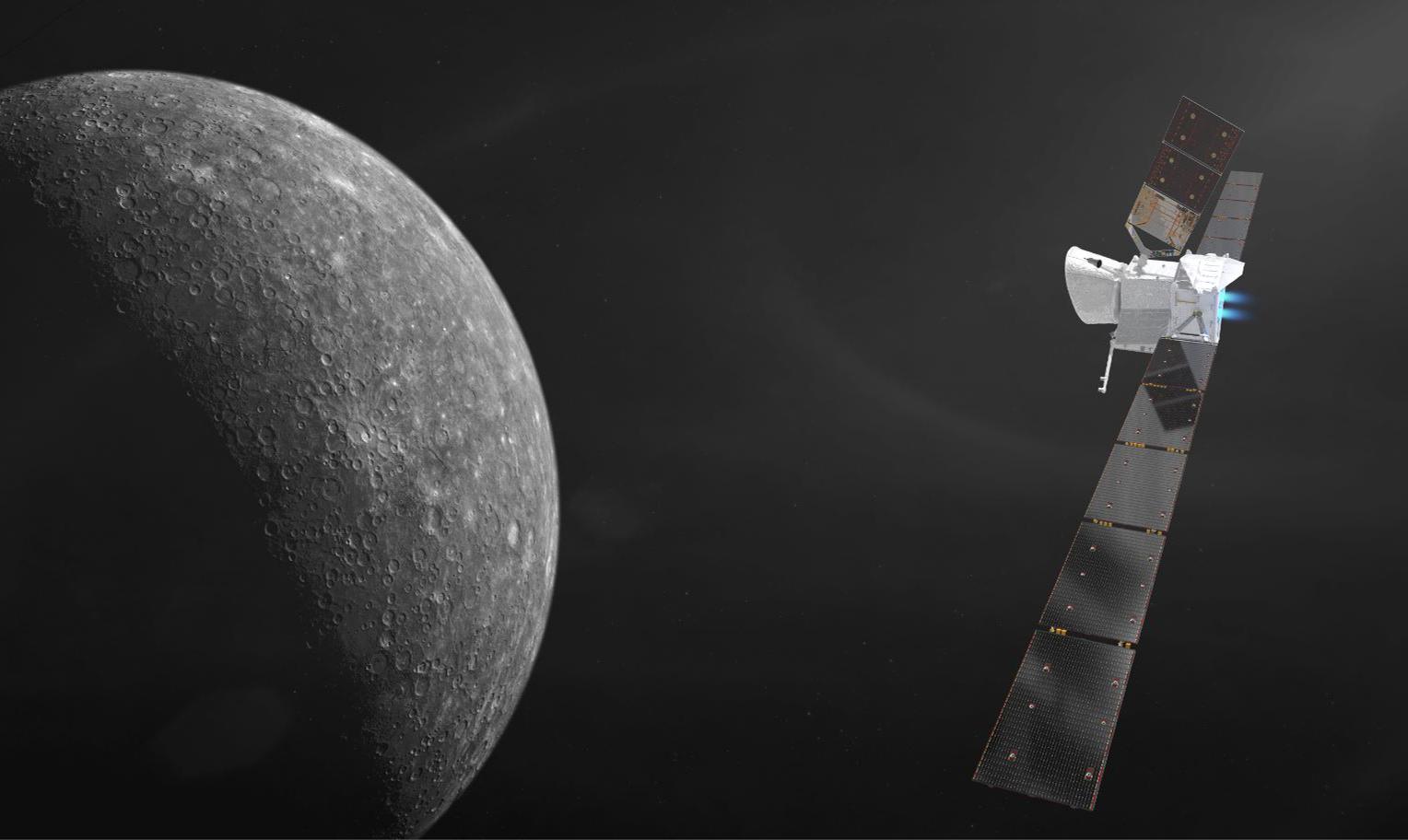 Une mission spatiale vers Mercure