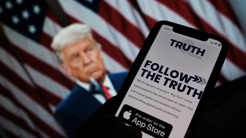 Le réseau social de Donald Trump est né : Truth Social
