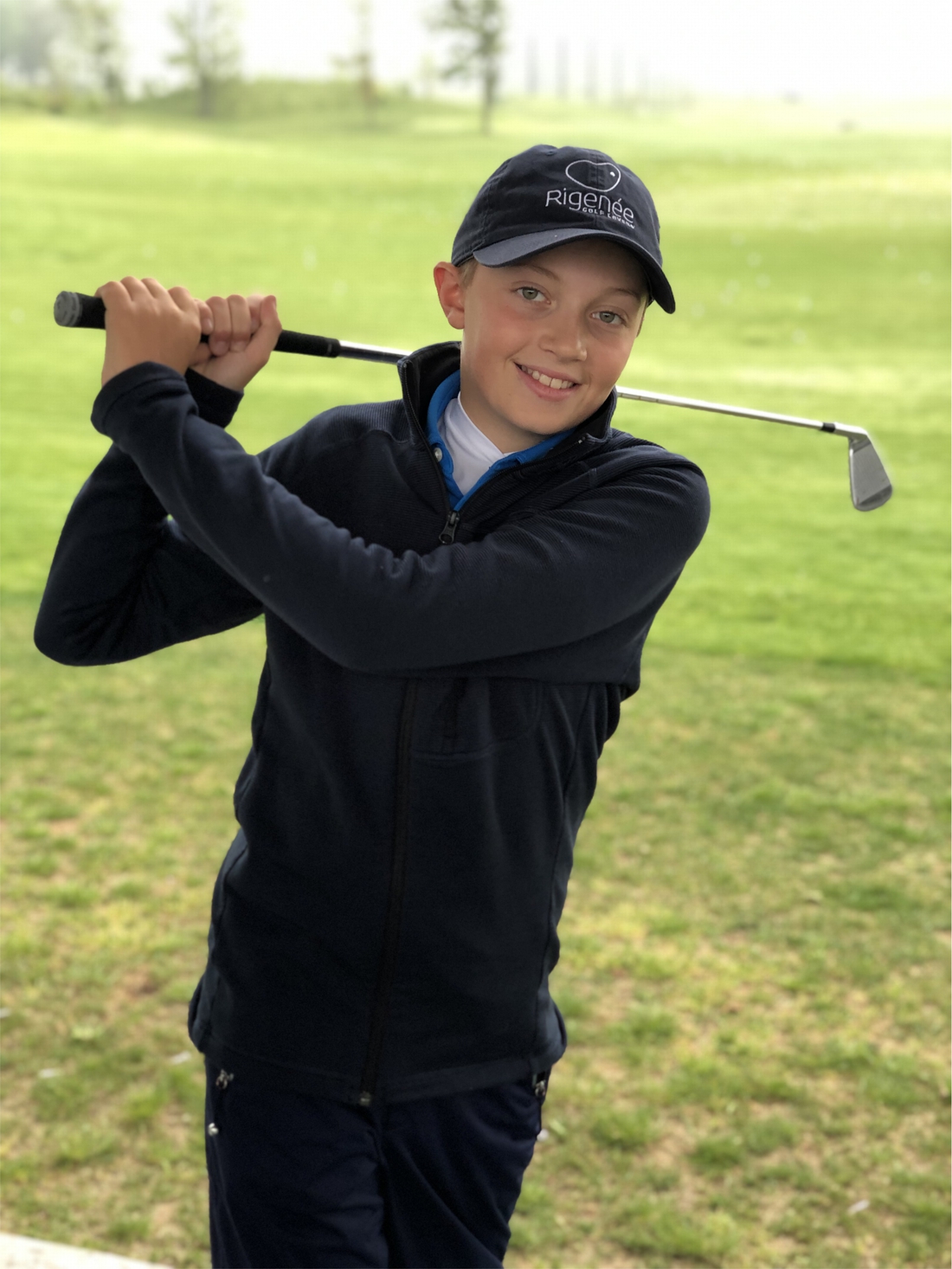 Hugo, 13 ans, passionné de golf