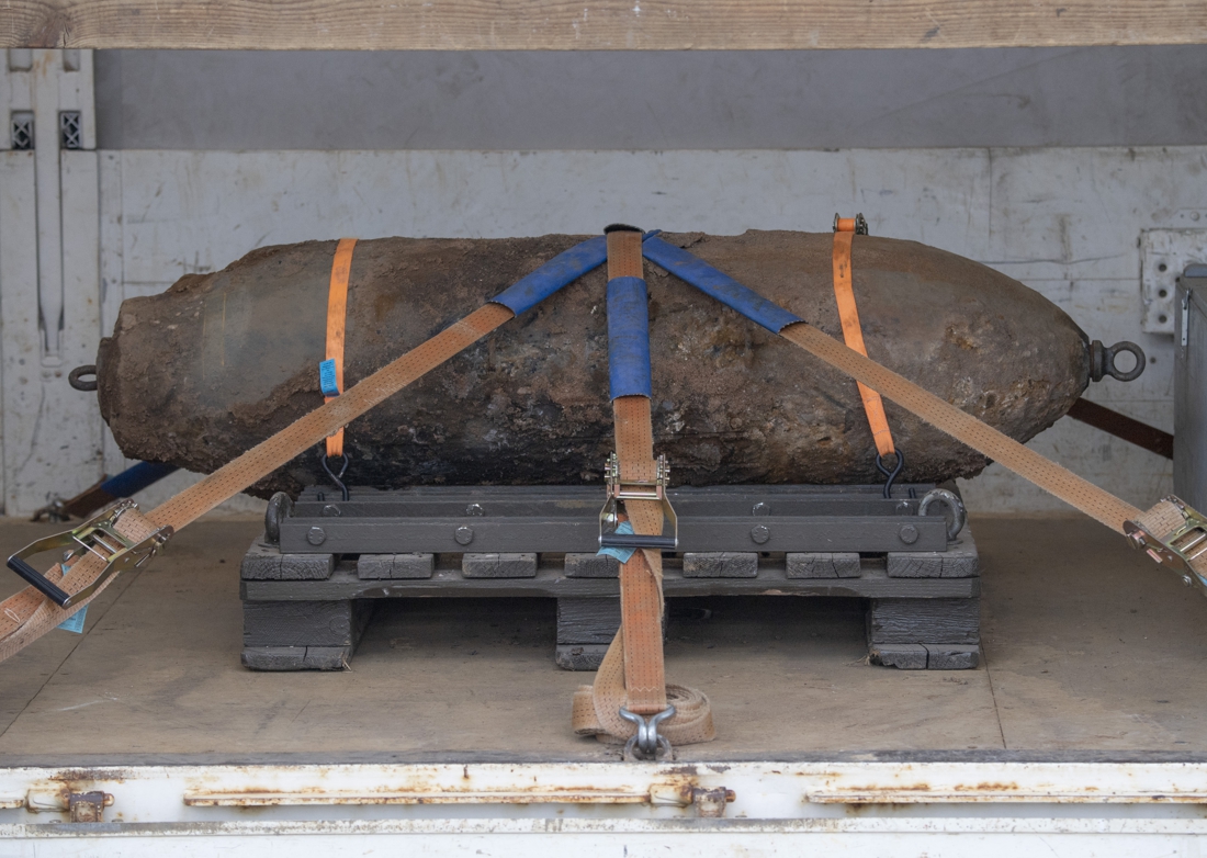 Une bombe  de 500 kg désamorcée à Francfort