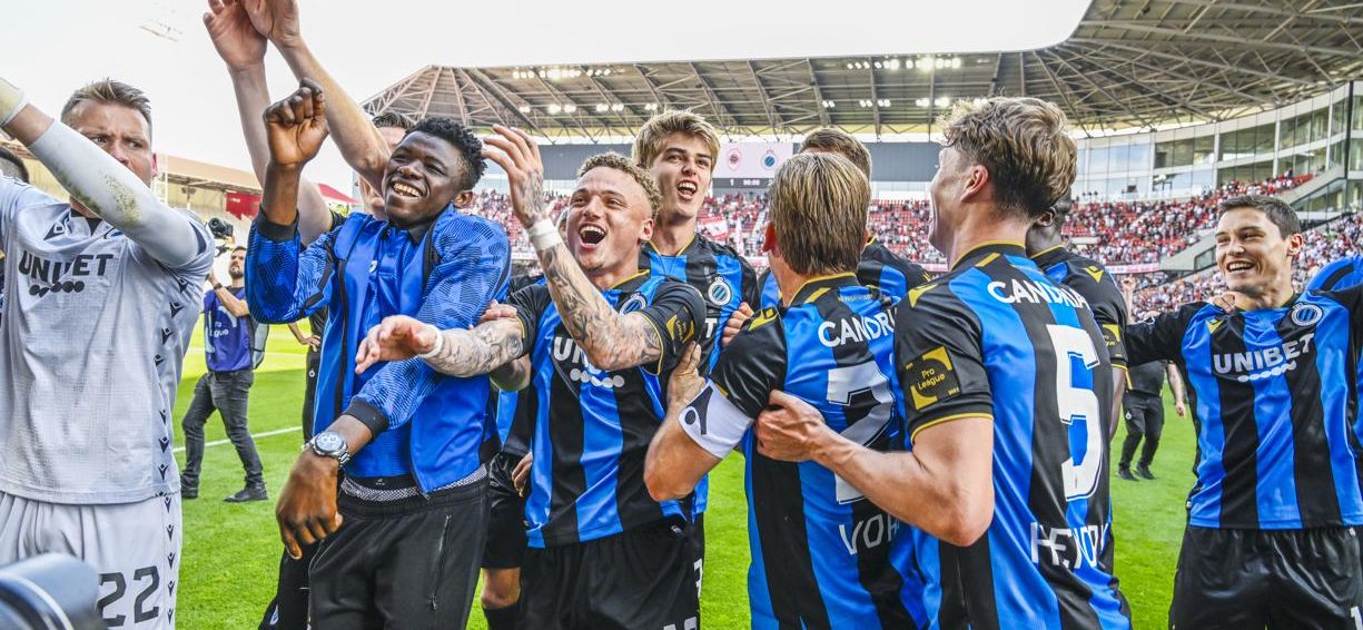 D1A: le FC Bruges, champion de Belgique de football de la saison 2021-2022