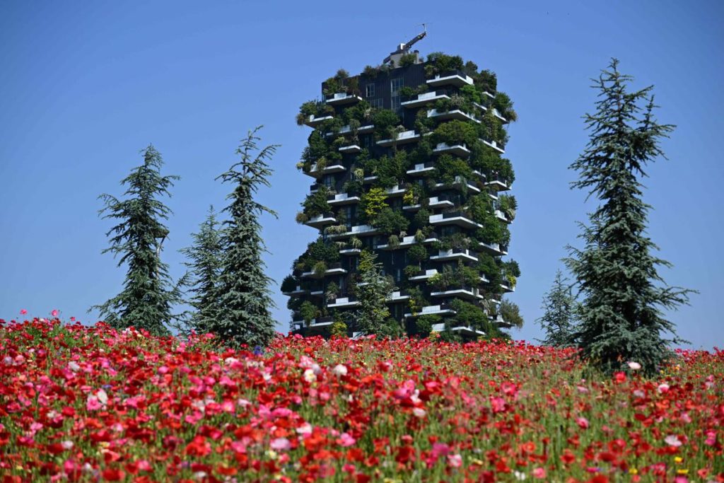 Une "forêt verticale" en plein cœur de Milan.