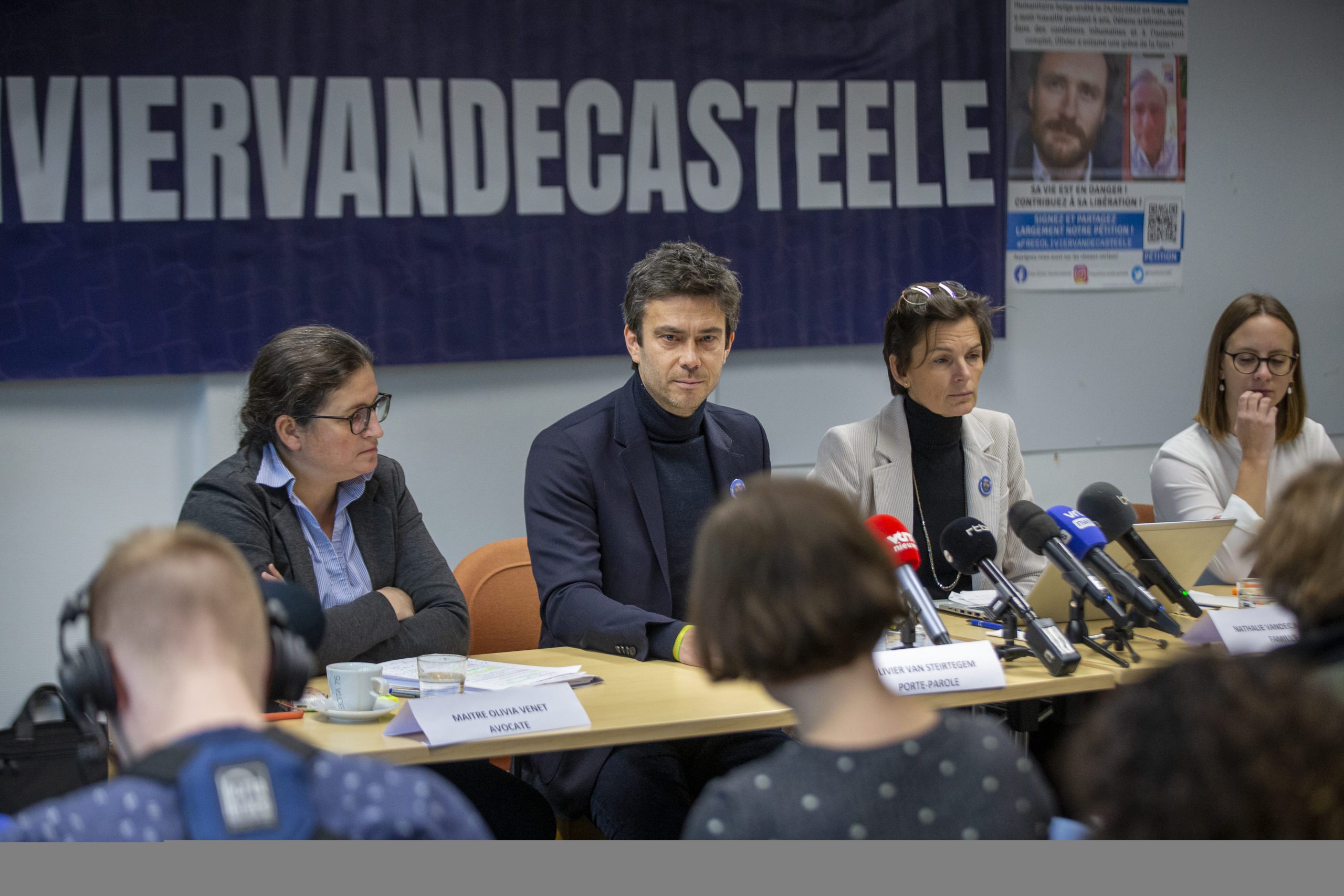 Le Belge Olivier Vandecasteele condamné à 28 ans de prison