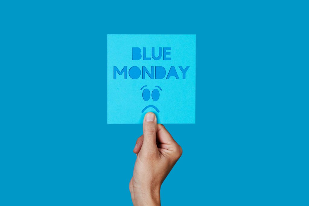 Le "blue monday" tombe chaque année le troisième lundi de janvier.