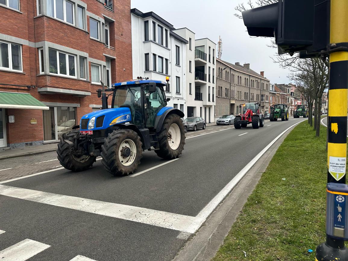 Les agriculteurs flamands se sont donnés rendez-vous à Bruxelles pour protester contre le plan azote.